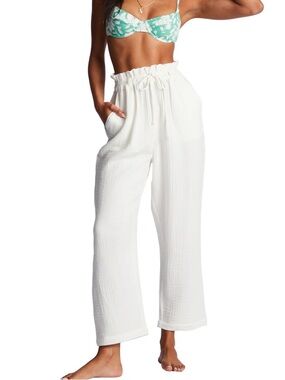 Billabong women’s medium wander on beach cover up pants